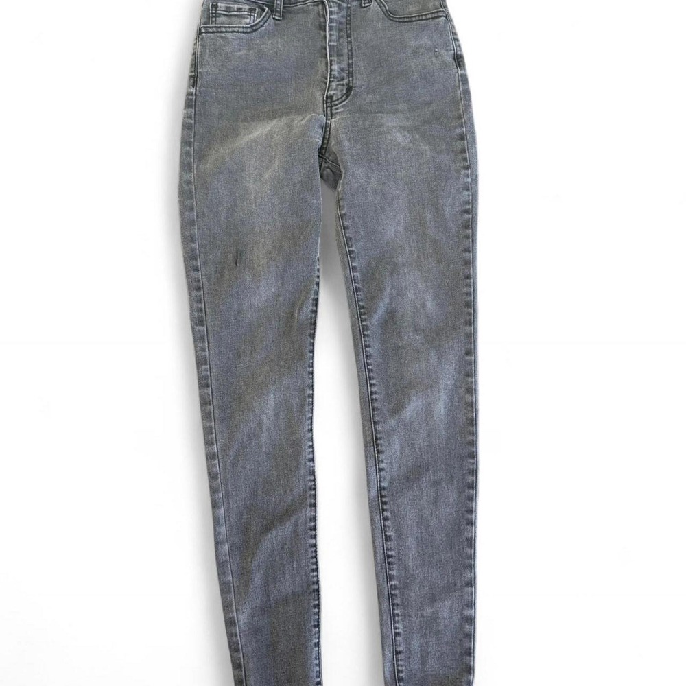 Forever 21 Women's Grey and Black Jeans